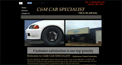 Desktop Screenshot of cmcarspecialist.com